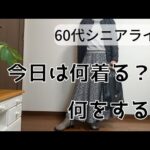 【60代シニアライフ】季節の変わり目、今日は何着る？何をする？