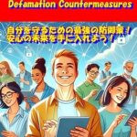 誹謗中傷対策: 自分を守るための最強の防御策！安心の未来を手に入れよう！ Kindle版