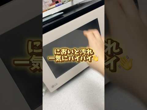 電子レンジのにおいと汚れはコレで解決…！？✨